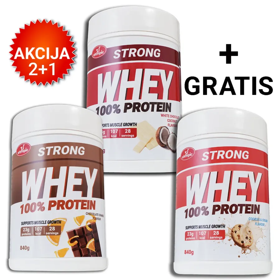 Strong Whey CBCKK Akcija